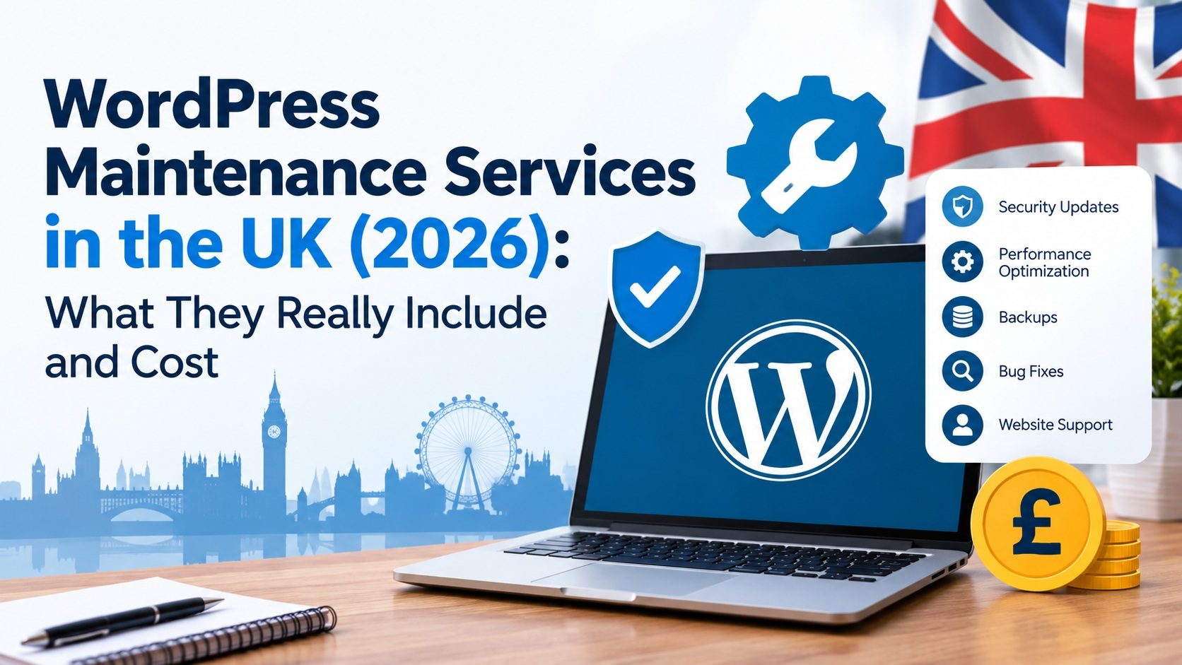 WordPress Maintenance Services in the UK (2026): What They Really Include and Cost