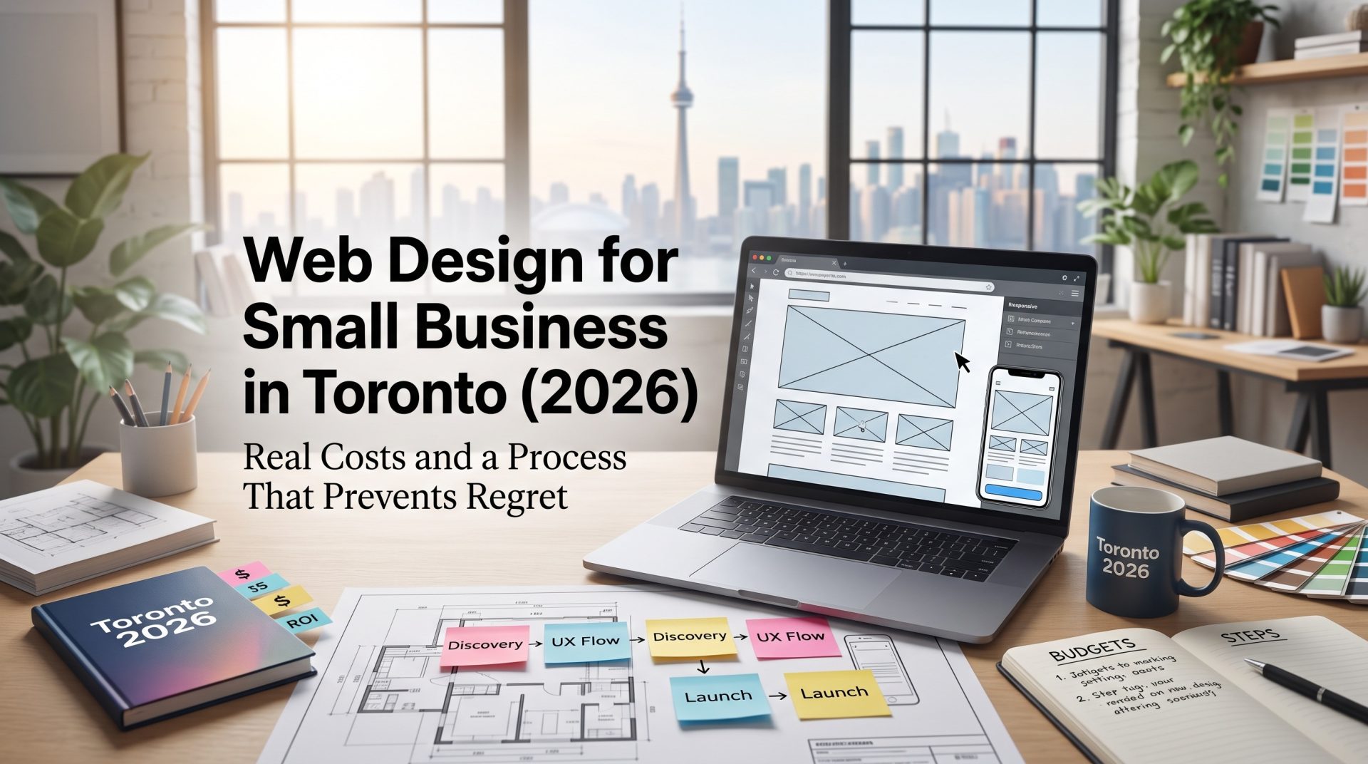 Web Design for Small Business in Toronto (2026): Real Costs and a Process That Prevents Regret