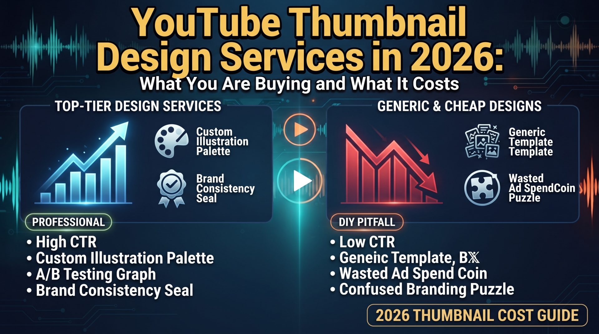 YouTube Thumbnail Design Services in 2026: What You Are Buying and What It Costs