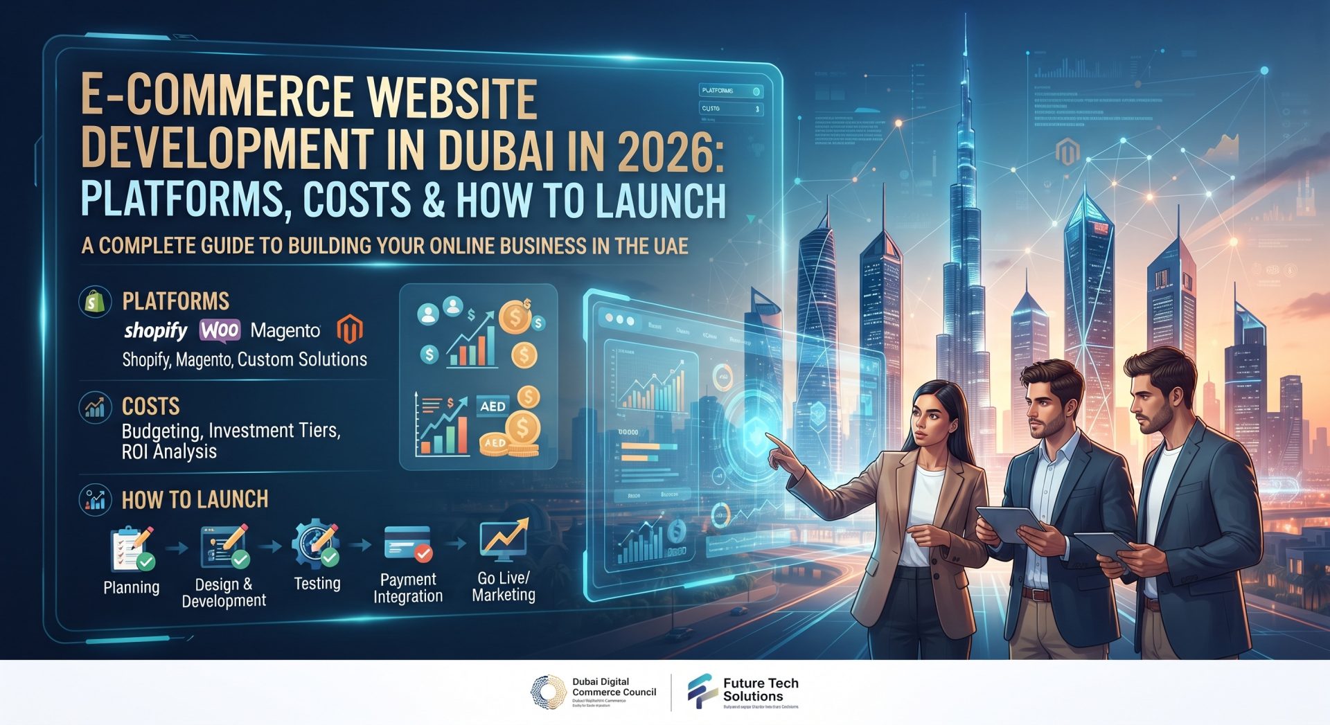 E-Commerce Website Development in Dubai in 2026: Platforms, Costs & How to Launch