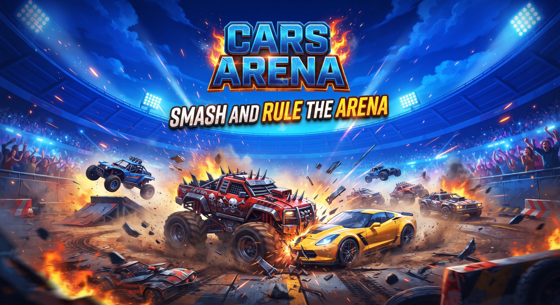 Cars Arena Game: Smash and Rule the Arena