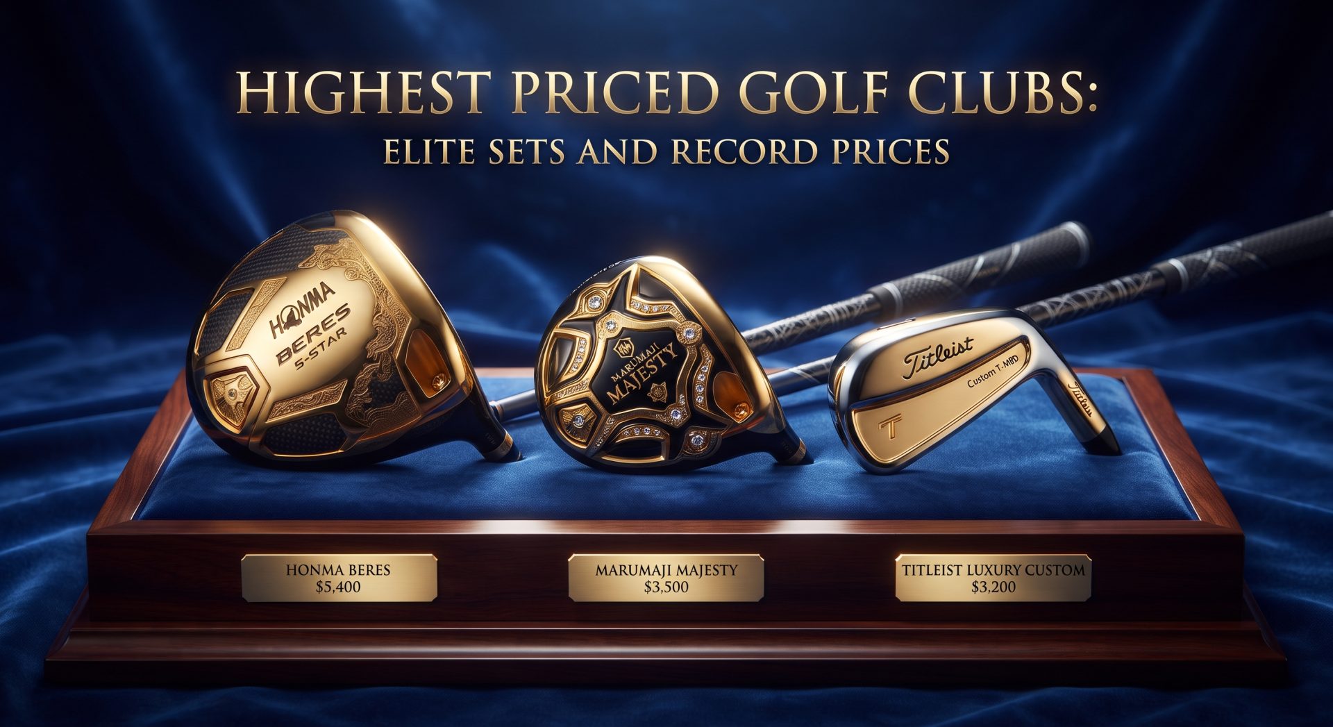 Highest Priced Golf Clubs: Elite Sets and Record Prices