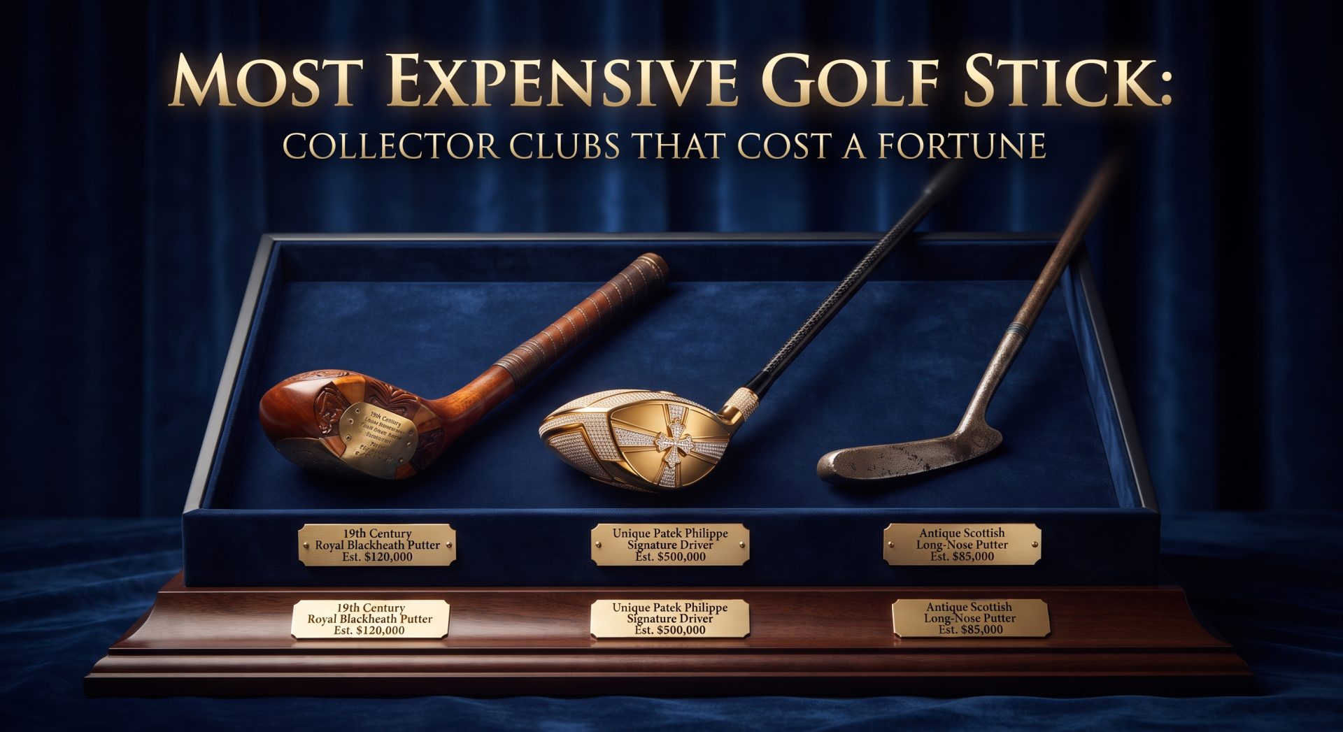 Most Expensive Golf Stick: Collector Clubs That Cost a Fortune