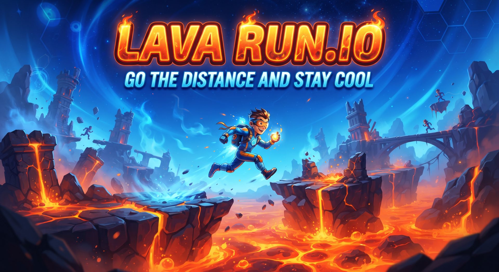 Lava Run.IO: Go the Distance and Stay Cool