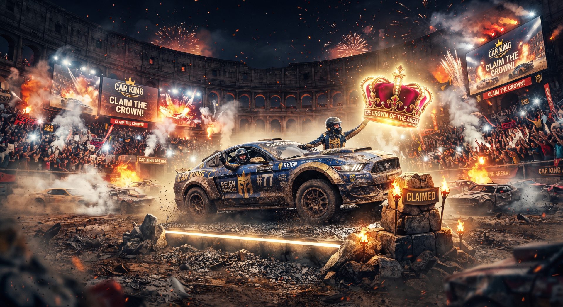 Car King Arena: Claim the Crown of the Arena