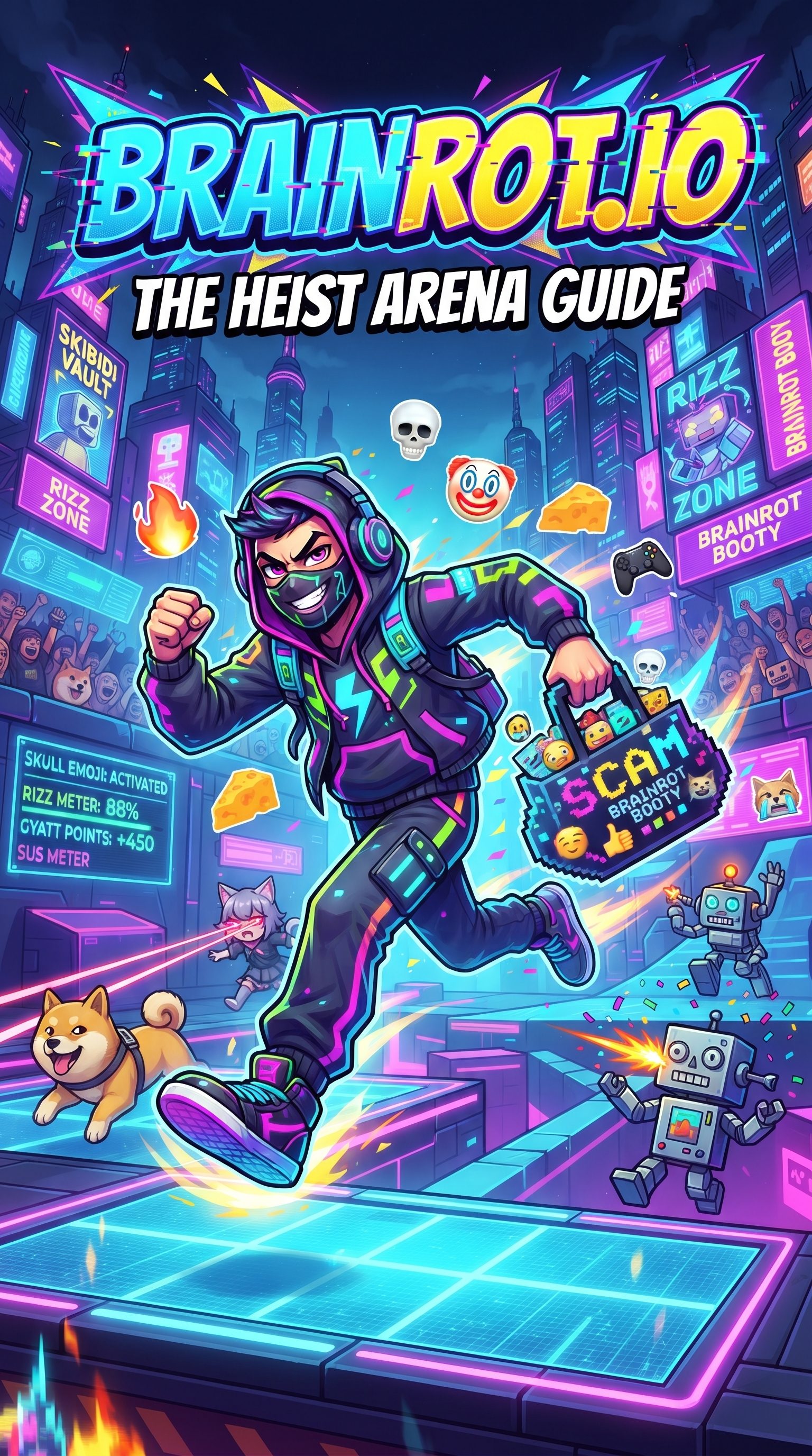 Steal a Brainrot. IO: The Heist Arena Guide