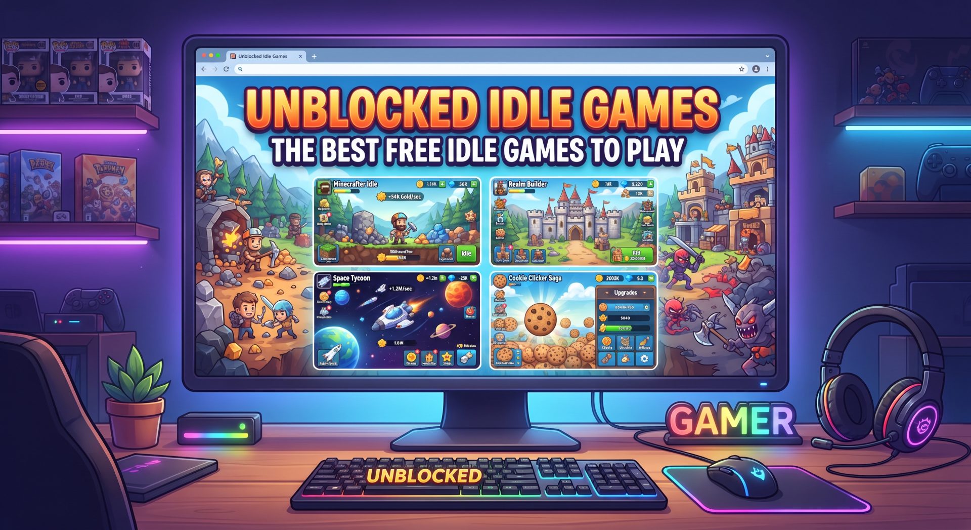 Unblocked Idle Games: The Best Free Idle Games to Play