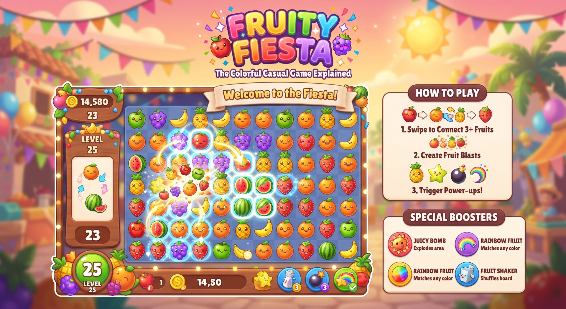Fruity Fiesta: The Colorful Casual Game Explained