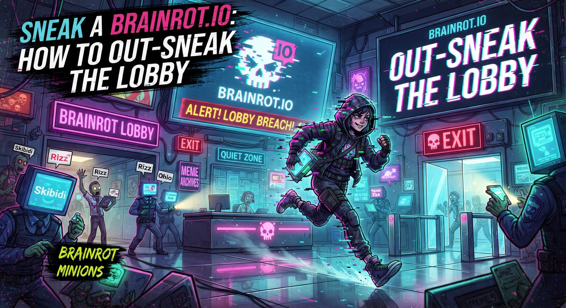 Steal a Brainrot. IO: How to Out-Sneak the Lobby