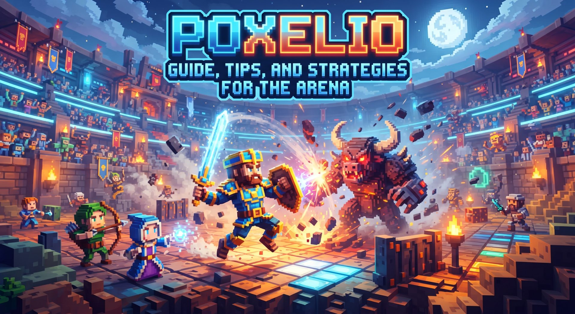 Poxelio: Guide, Tips, and Strategies for the Arena