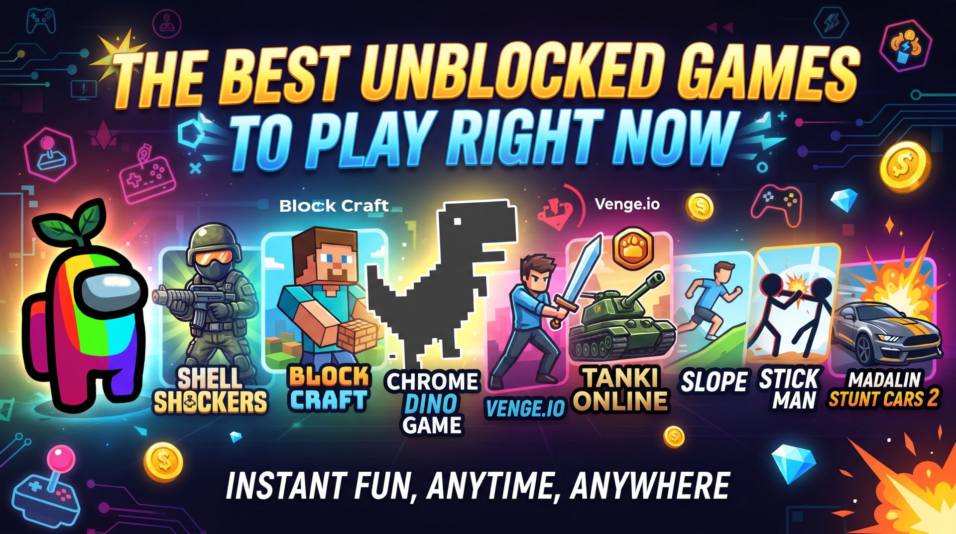 The Best Unblocked Games to Play Right Now