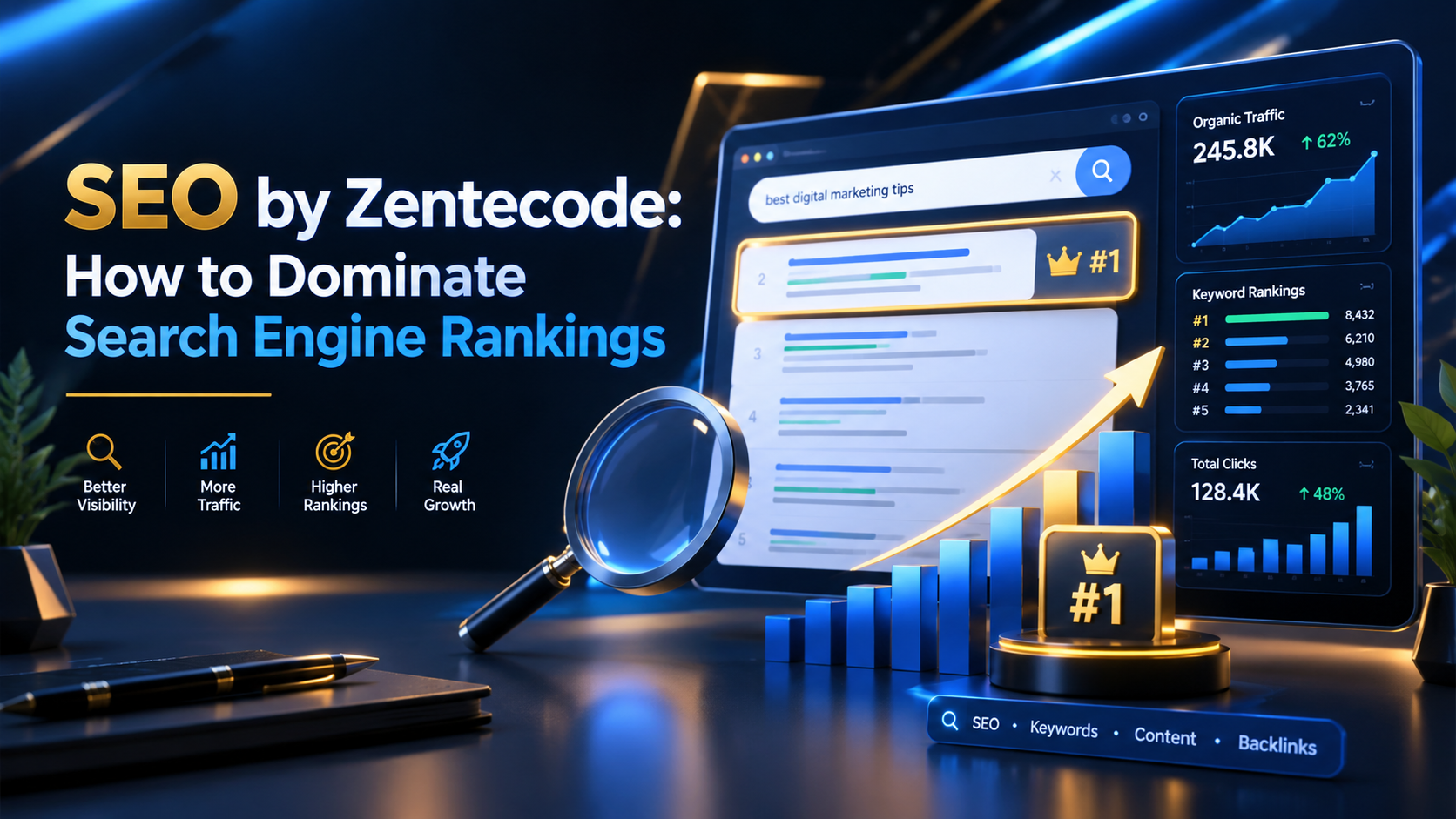 SEO by Zentecode: How to Dominate Search Engine Rankings