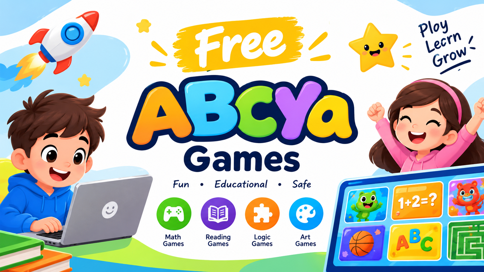 Free ABCya Games for Kids | Educational Learning Games Online