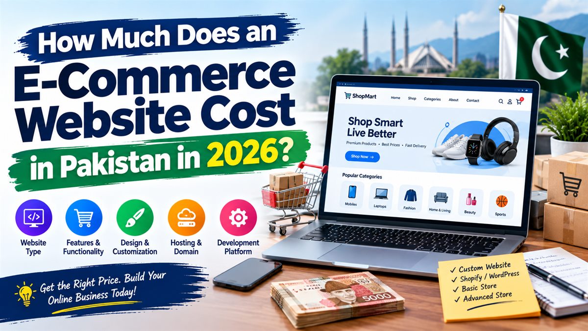 How Much Does an E-Commerce Website Cost in Pakistan in 2026?